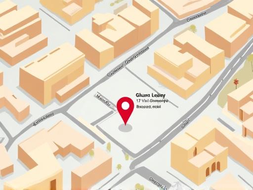 Mappa della sede di Ghiara Layout a Bologna